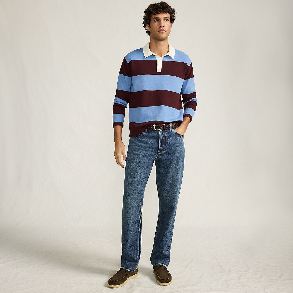 Men's Stretch Athletic Fit Jean | Lands' End (US)