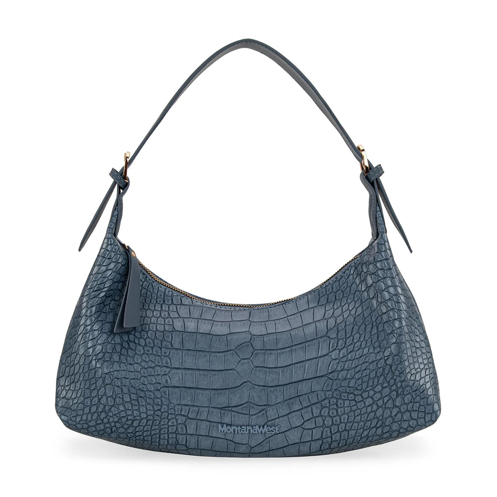 Montana West Hobo Bags for Women Shoulder Trendy Purses Leather Clutch Purse and Handbags, Crocod... | Walmart (US)