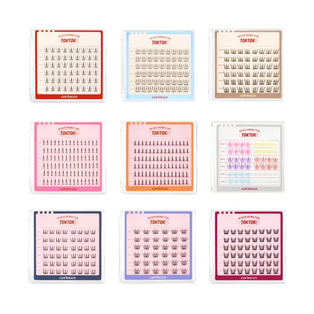 CORINGCO - Toktok-Hara No Glue Eyelash - 4 Types | YesStyle Global