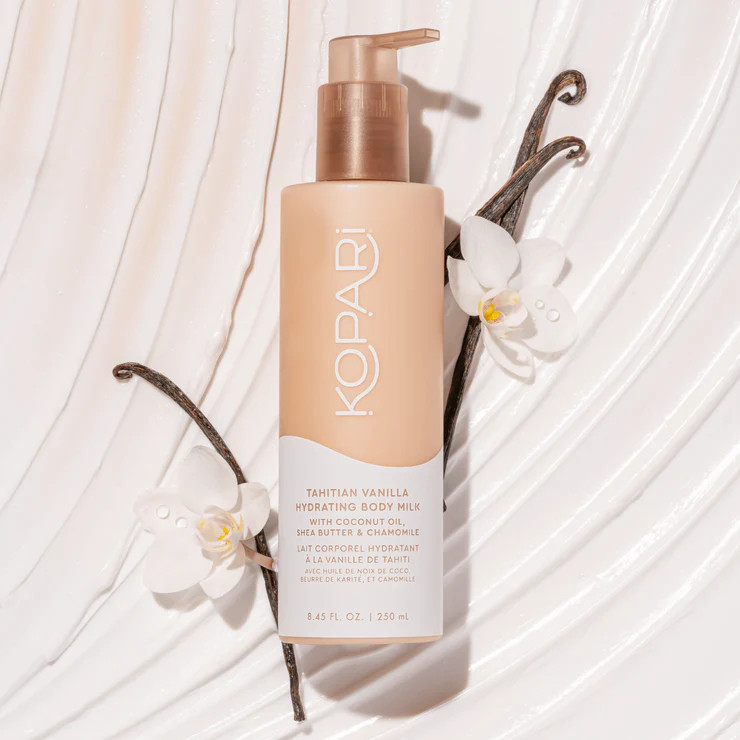 Tahitian Vanilla Hydrating Body Milk Lotion with Shea Butter & Chamomile | Kopari