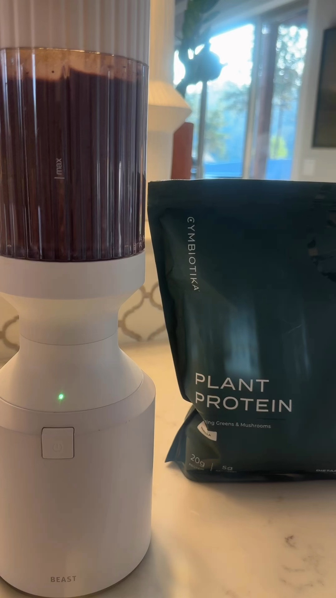 My every morning smoothie. Getting in my protein and vitamins with cymbiotika. I couldn’t live without this beast blender making it easy to grab and go on a busy day. 

#LTKActive #LTKFitness #LTKBeauty