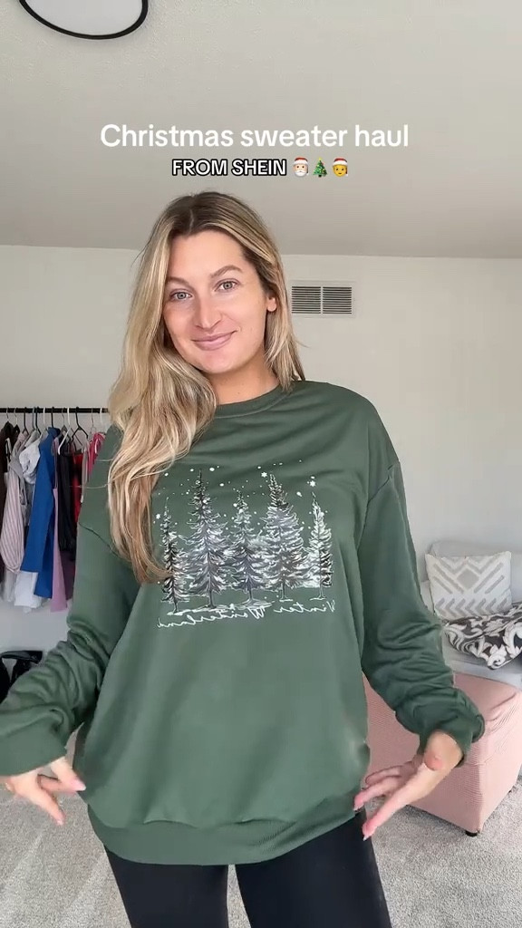 Christmas sweater, shein haul, holiday sweatshirt, shein finds 

#LTKHoliday #LTKFindsUnder50 #LTKSeasonal