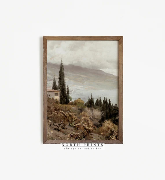 Rustic Wall Art | Landscape Print | Vintage Wall Decor PRINTABLE #588 | Etsy (US)