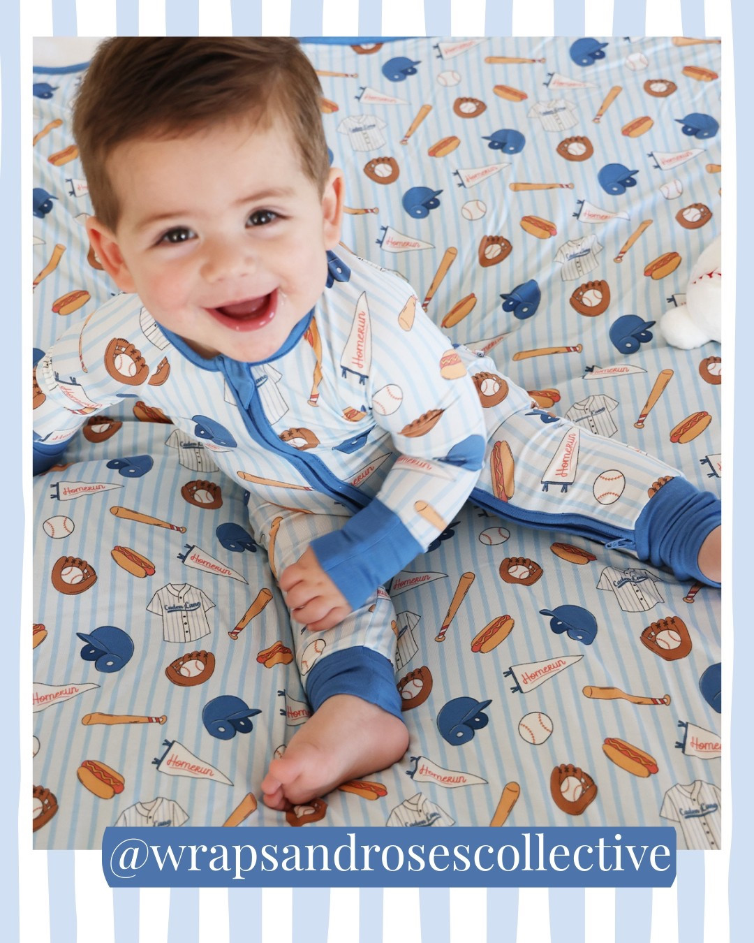 We recently had the opportunity to model for @cadenlane for their new baseball line, Ballpark Bros ⚾️

Our first little modeling moment and we are officially obsessed. These pajamas are incredibly soft and breathable — perfect for Texas weather — and the baseball details are just too cute.

Christopher was comfy, cool, and ready for game day.

You can shop these pajamas and more from the Ballpark collection through the link in my profile. 🤍