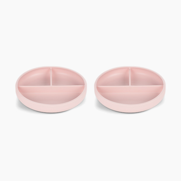 Lalo Suction Plate in Grapefruit | Babylist