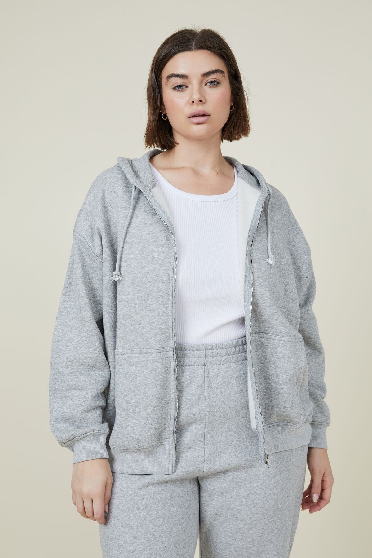 Curve Classic Zip Through Hoodie | Cotton On (US)