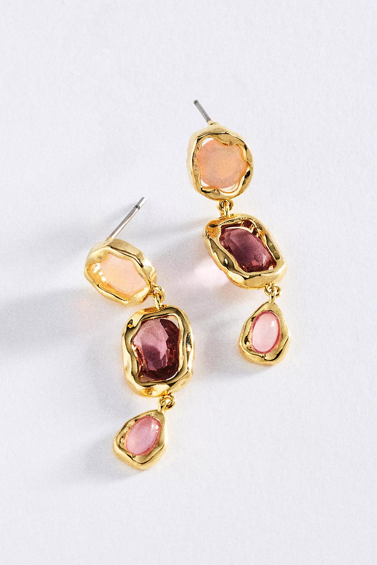 Bold Gemstone Drop Earrings | Anthropologie (US)