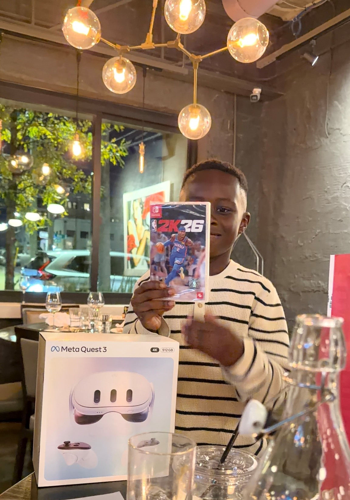 Birthday gifts for my little newly 9 year old! He asked for the oculus but the Meta quest is so much better! Doesn’t need a computer hookup and has more features! Also got him a game for his switch! Save for Christmas gift ideas 

#LTKFamily #LTKKids #LTKGiftGuide