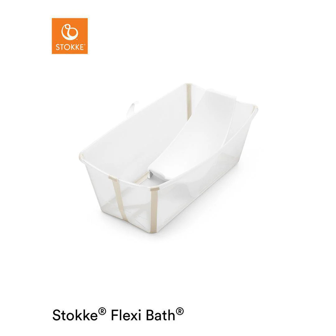 Stokke Flexi Bath Bundle - Sandy Beige | Natural Baby Shower | Natural Baby Shower UK