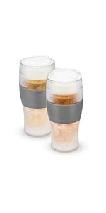Host Freeze Beer Glasses, Freezable Beer Gifts for Men, Double Wall Insulated Pint Set, Tumbler f... | Amazon (US)