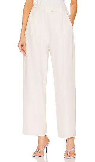 Bobbi Trousers in Cream | Revolve Clothing (Global)