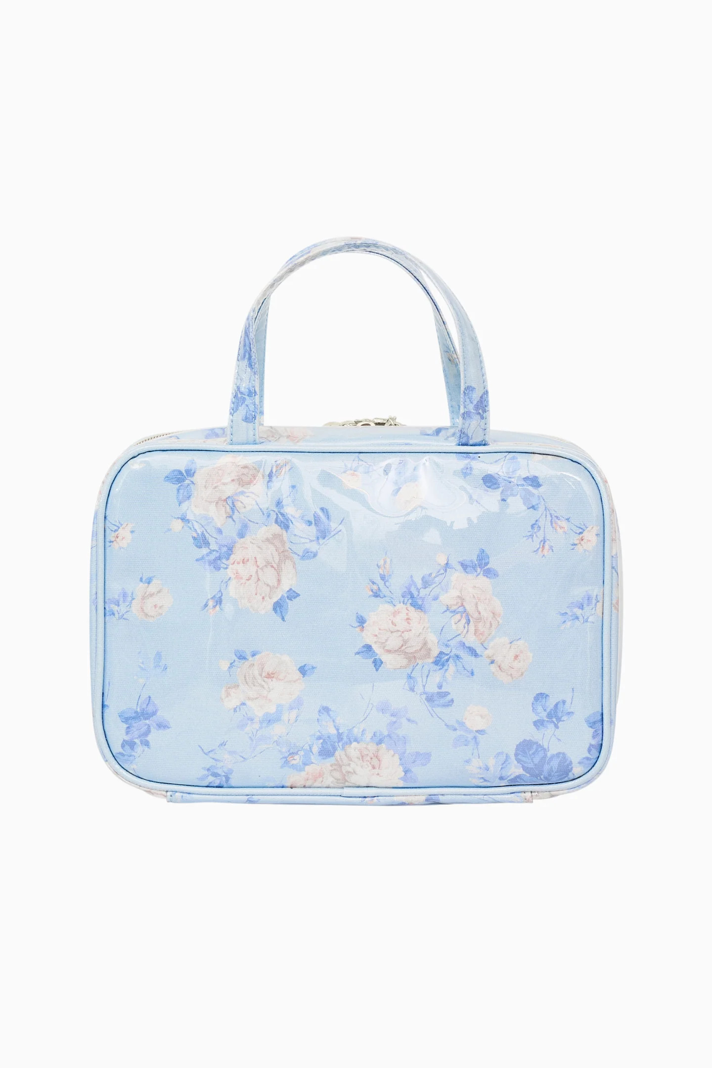 Heirloom Print Travel Box - WHISPER BLUE / O/S | LoveShackFancy