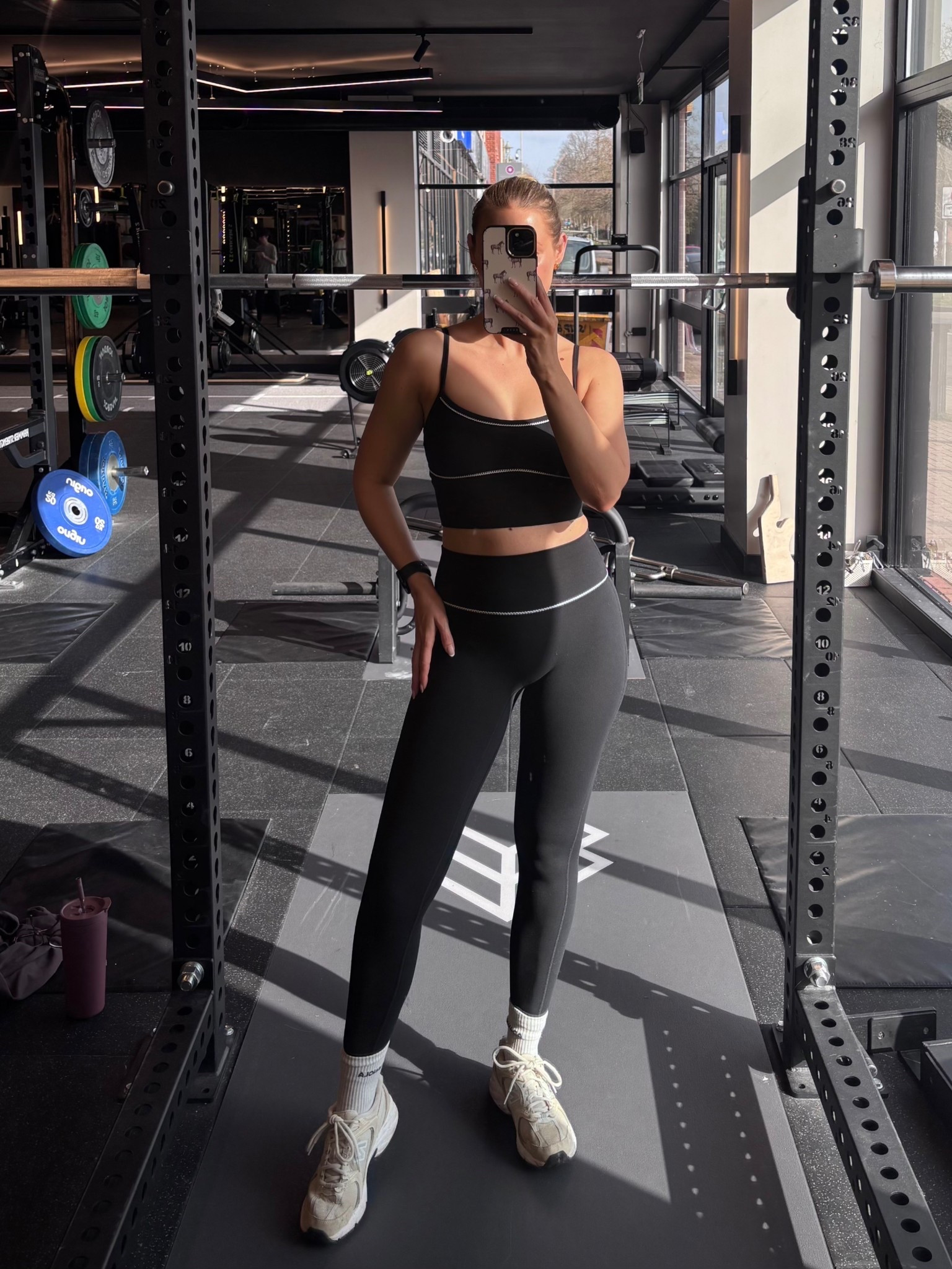 New gym set! So nice so buttery soft 
Wearing size S in crop/ XS in leggings 

Abercrombie, gym set, activewear 

#LTKfitness #LTKstyletip #LTKuk