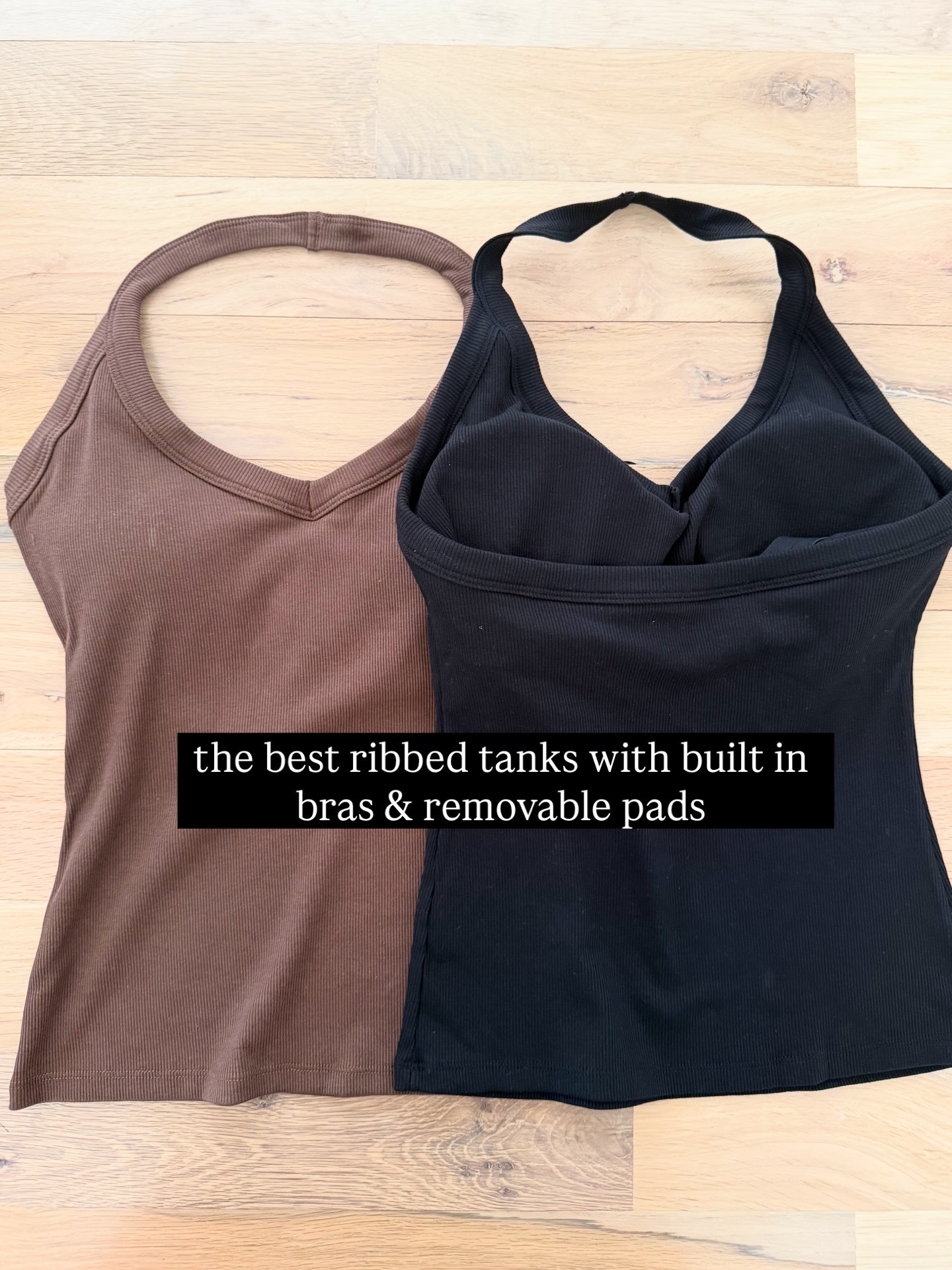 Amazon ribbed halter tank viral for  spring size xs 

#LTKSaleAlert #LTKhaul #LTKunboxing