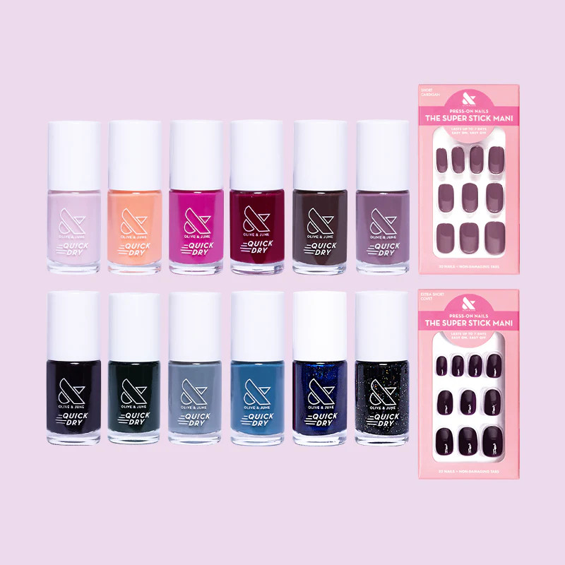 Fall/Winter Quick Dry + Super Stick Set | Olive & June