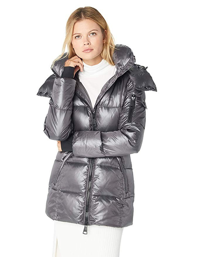 SAM. Women's Soho Belted Down Puffer Jacket | Amazon (US)