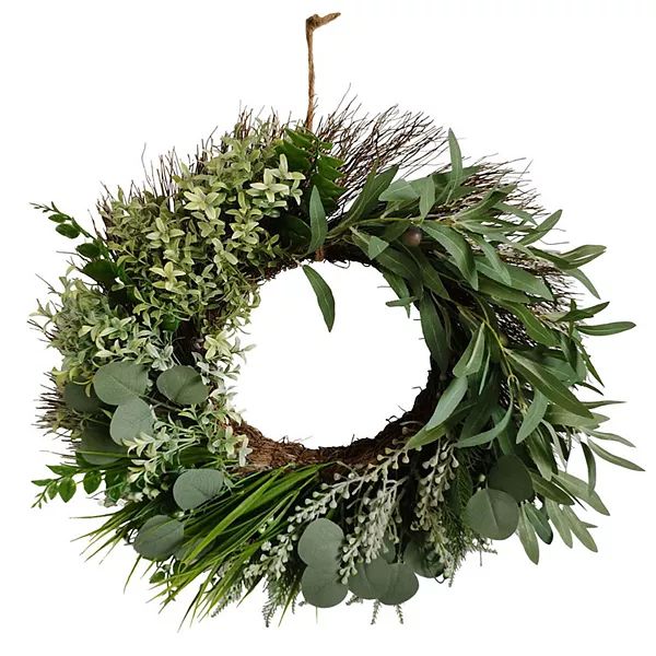 Sonoma Goods For Life® Artificial Greenery Wreath Wall Decor | Kohl's
