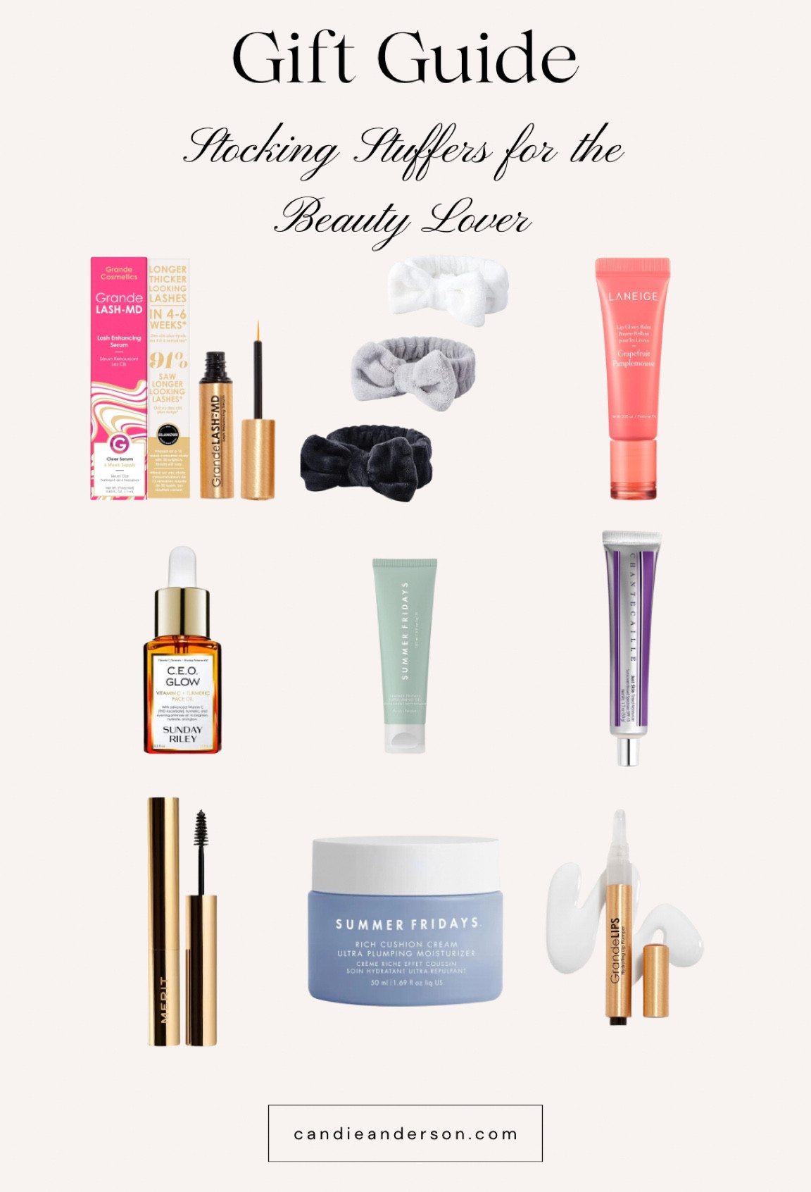 Sticking stuffers for the beauty lover. Holiday gift guide for her. Laneige, Sunday Riley, Summer Fridays. Skincare stocking stuffers. Amazon beauty must haves that will arrive before Christmas ❤️

#LTKFindsUnder100 #LTKGiftGuide #LTKBeauty