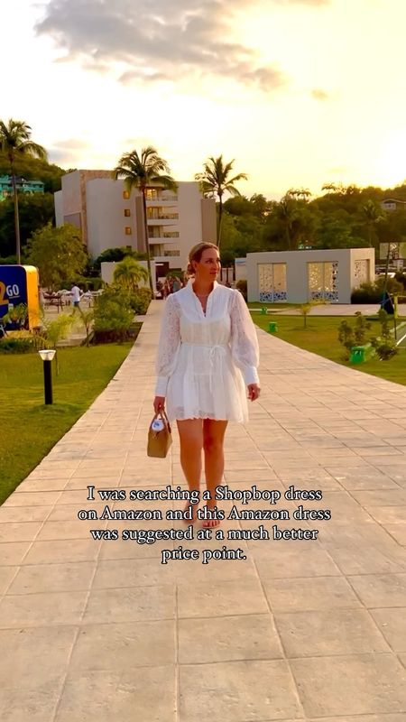 Vacation Dress 

Amazon Find

White dress

#Amazon #resortwear #whitedress #eyelet 

#LTKtravel #LTKfindsunder100 #LTKstyletip