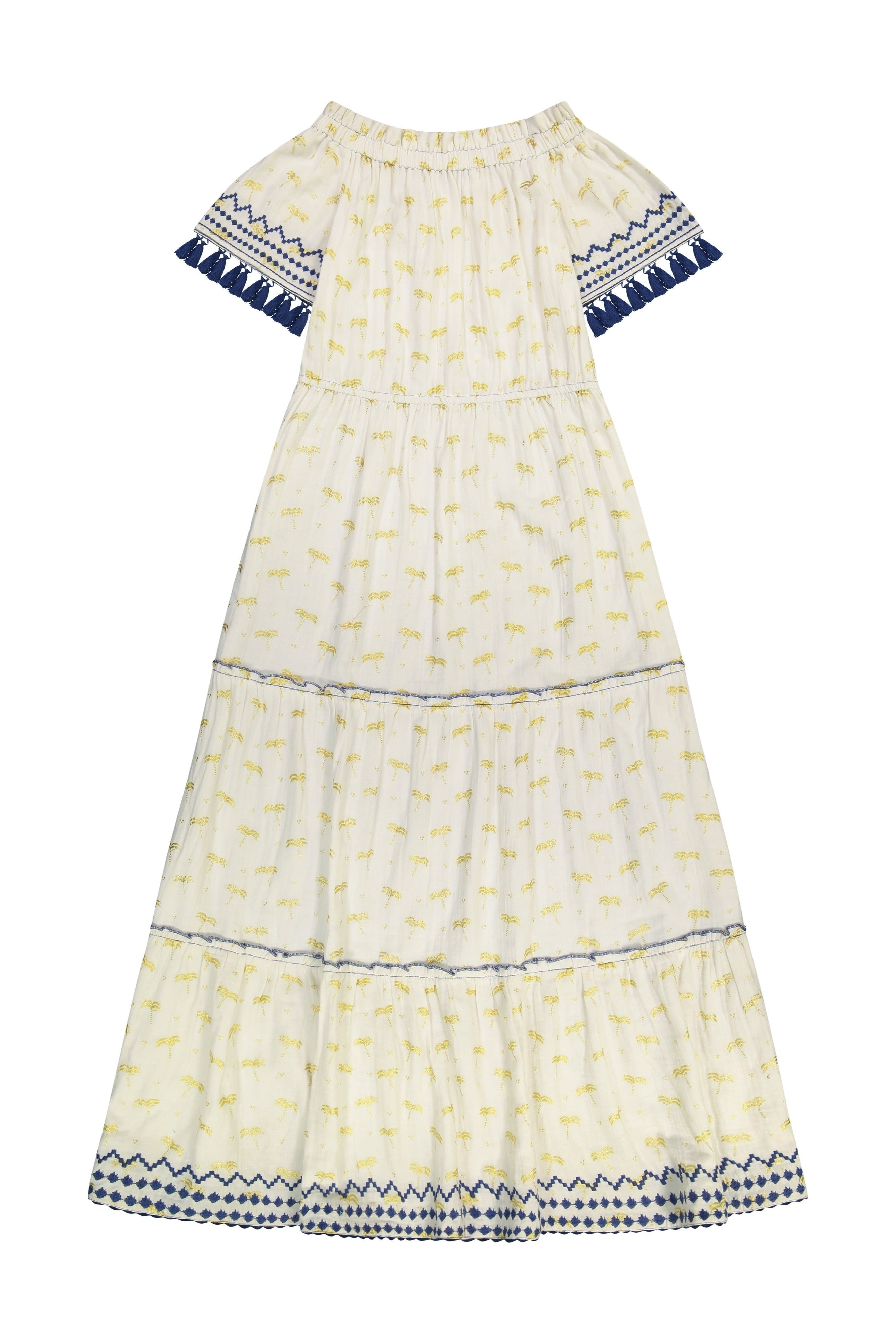 Suri Women's Maxi Swaying Palm Gold | Modatrova