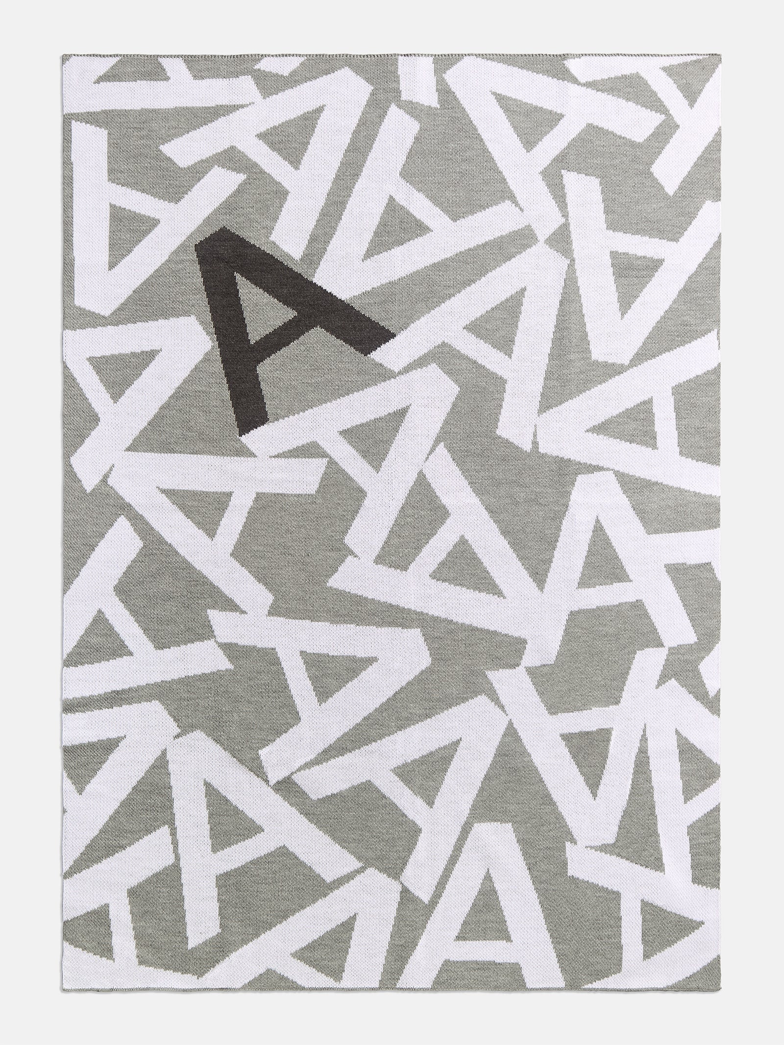 Ramble On Custom Blanket - Gray/White | BaubleBar (US)