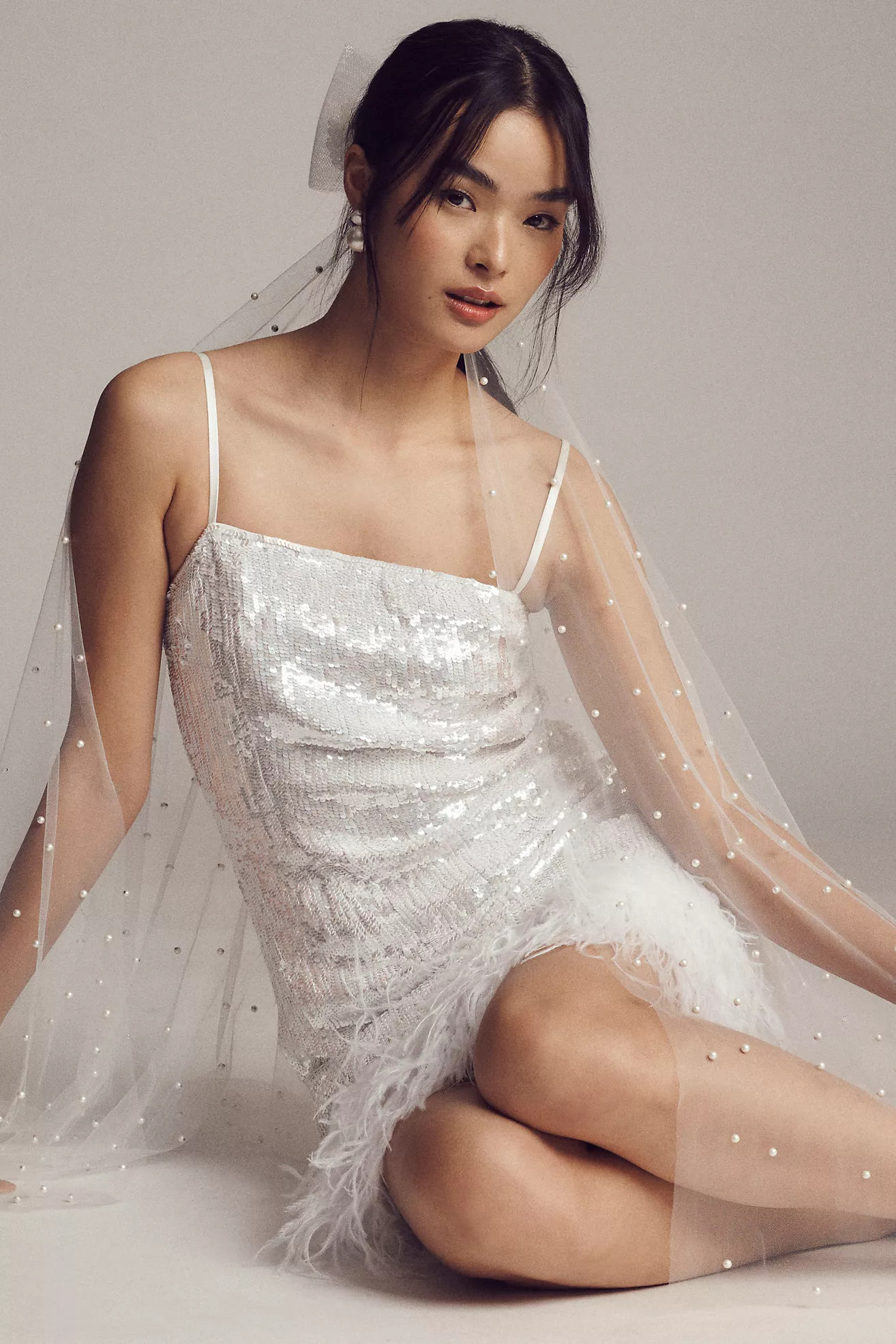 Gaios Deborah Bow Veil | Anthropologie (US)