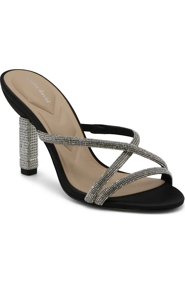 Charles David Carolyn Crystal Embellished Slide Sandal (Women) | Nordstrom | Nordstrom