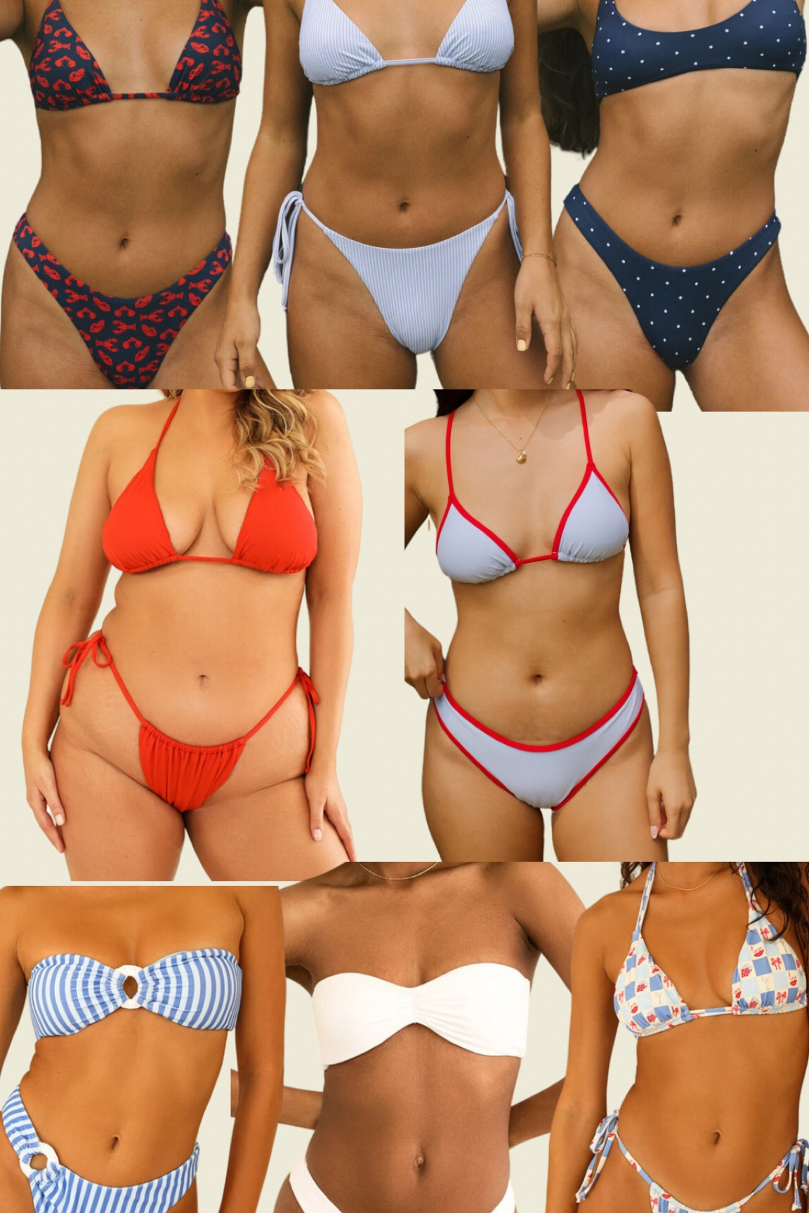 4th of july bikinis! so perfect for the holiday❤️🇺🇸 code TAYLOR works for grey bandit and TAY15 for dippin daisys

#LTKSwim #LTKSeasonal #LTKSummerSales