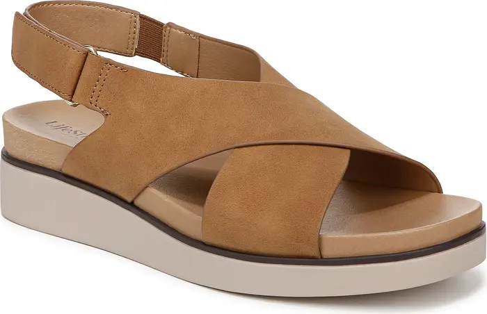Georgina Slingback Platform Wedge Sandal (Women) | Nordstrom