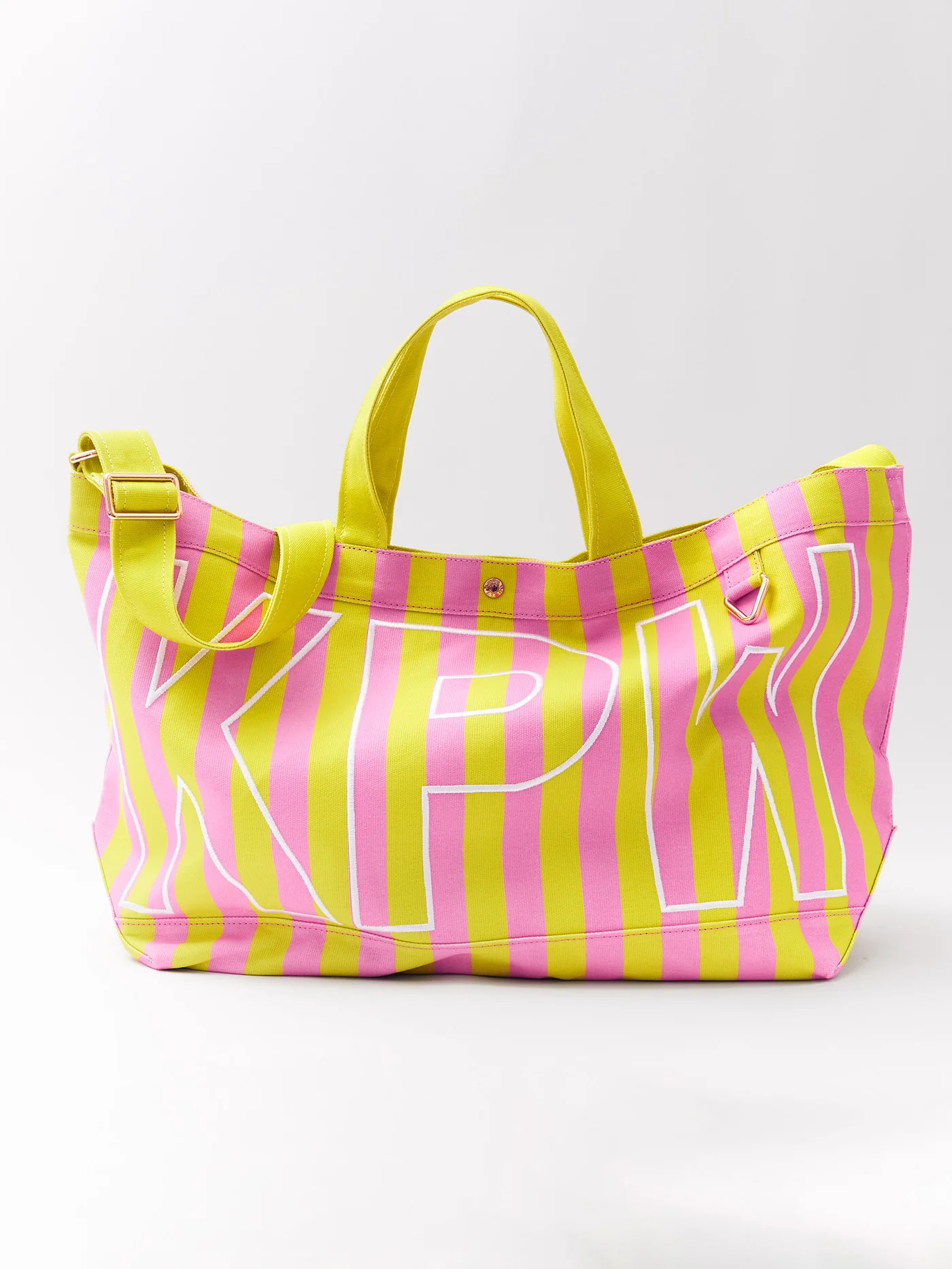 Striped Custom Alpha Tote - Custom Soleil | BaubleBar