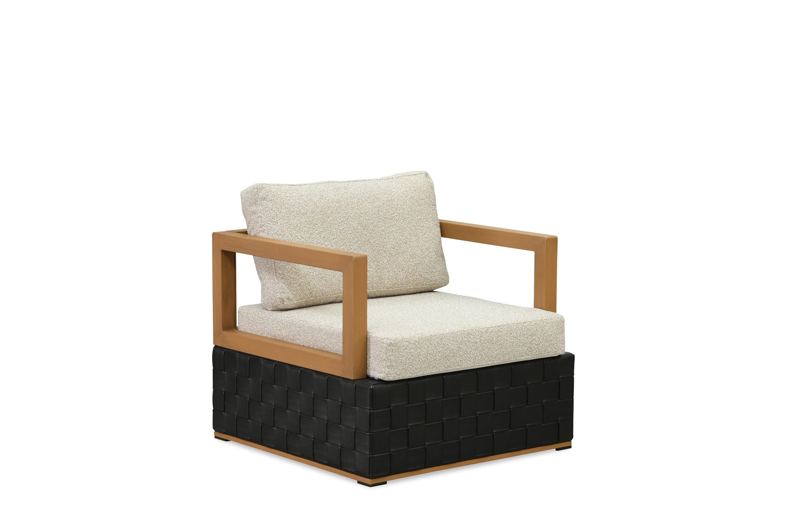 PURPLE LEAF Patio Furniture Set Single Seat Outdoor Sectional Sofa Patio Conversation Set with Ol... | Amazon (US)