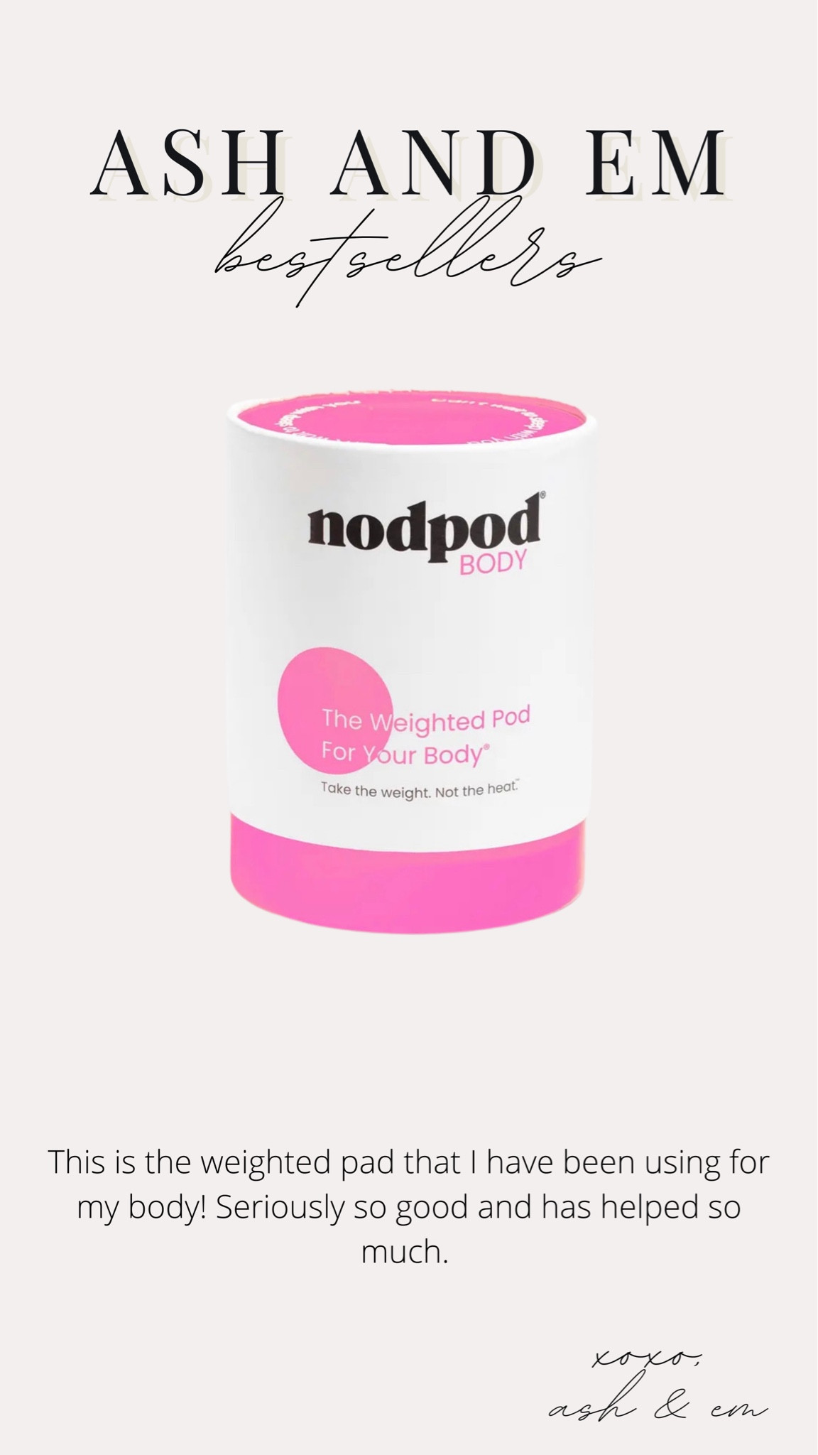 Last week’s bestsellers - nod pod body 

#LTKSeasonal #LTKbeauty #LTKFind