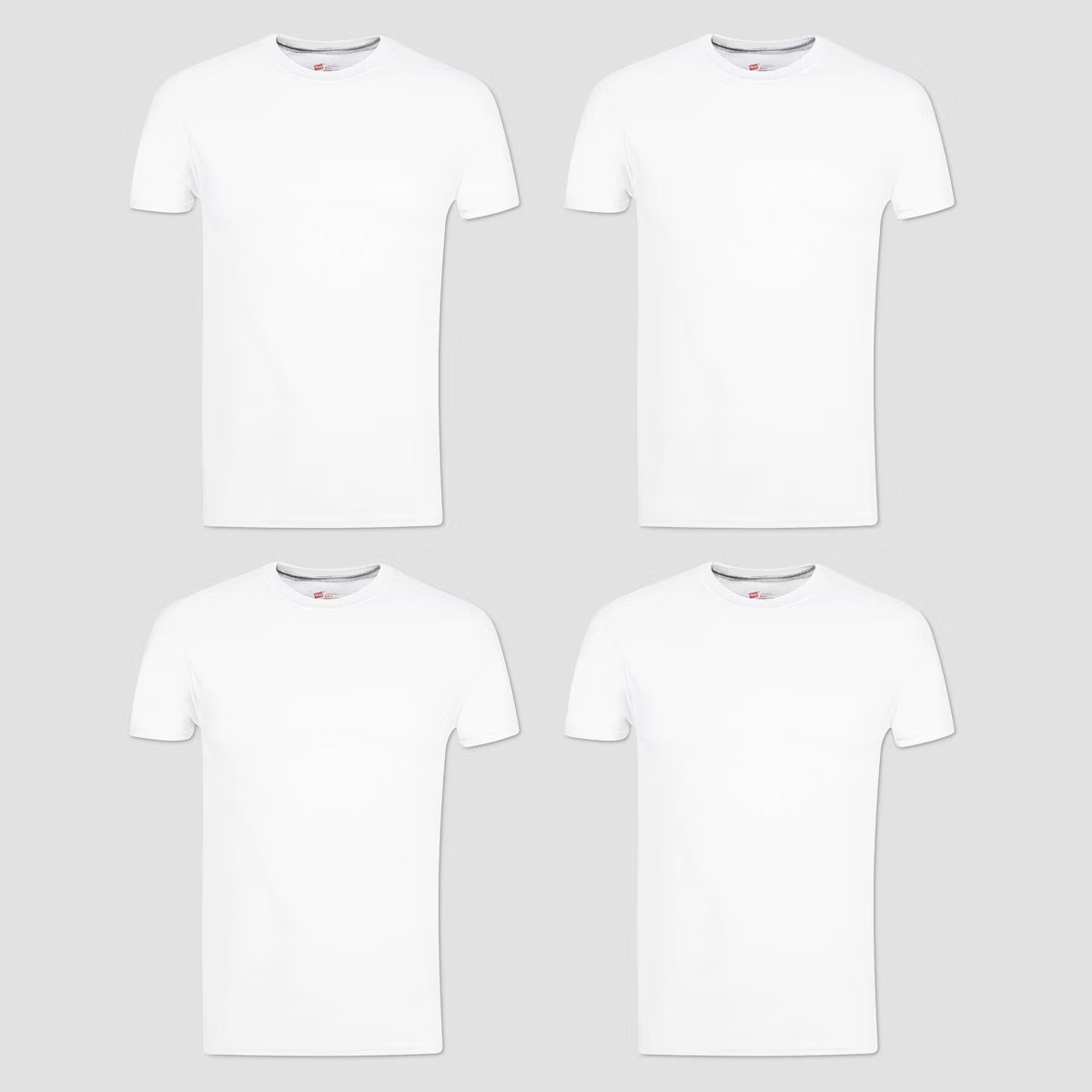 Hanes Men's Premium 4pk Slim Fit Crew Neck T-Shirt | Target