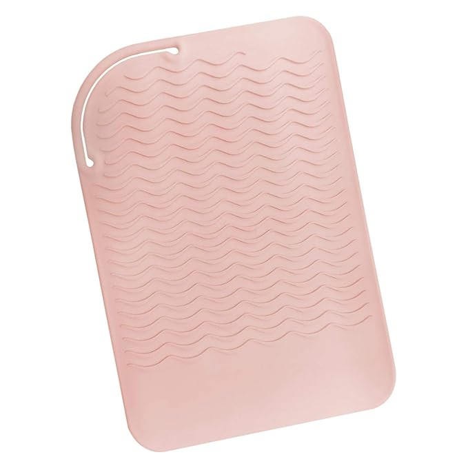 Sygile 11" X 7.5" Larger Size Heat Resistant Silicone Travel Mat, Anti-heat Pad for Hair Straight... | Amazon (US)