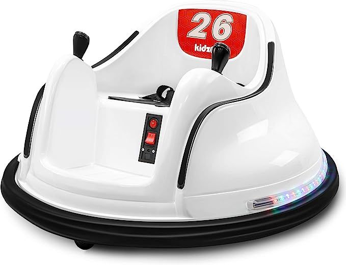 Kidzone DIY Race #00-99 6V Kids Toy Electric Ride On Bumper Car Vehicle Remote Control 360 Spin A... | Amazon (US)