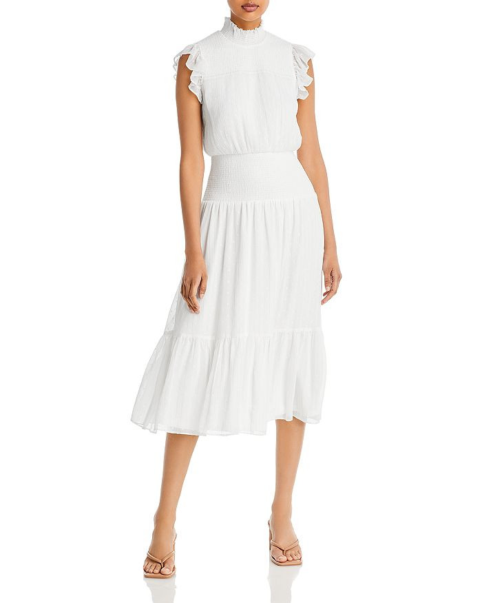 Ruffled Midi Dress - 100% Exclusive | Bloomingdale's (US)
