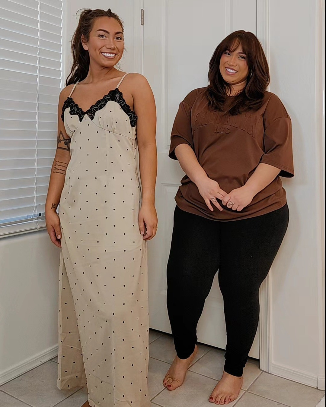 Amazon SHENHE Women's Polka Dots Maxi Dress Spaghetti Strap Lace V Neck Sexy Summer Brunch Sundress

#LTKMidsize #LTKPlusSize