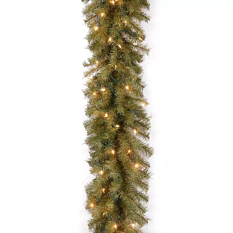 Norwood Fir Garland with Clear Lights | Kirkland's Home
