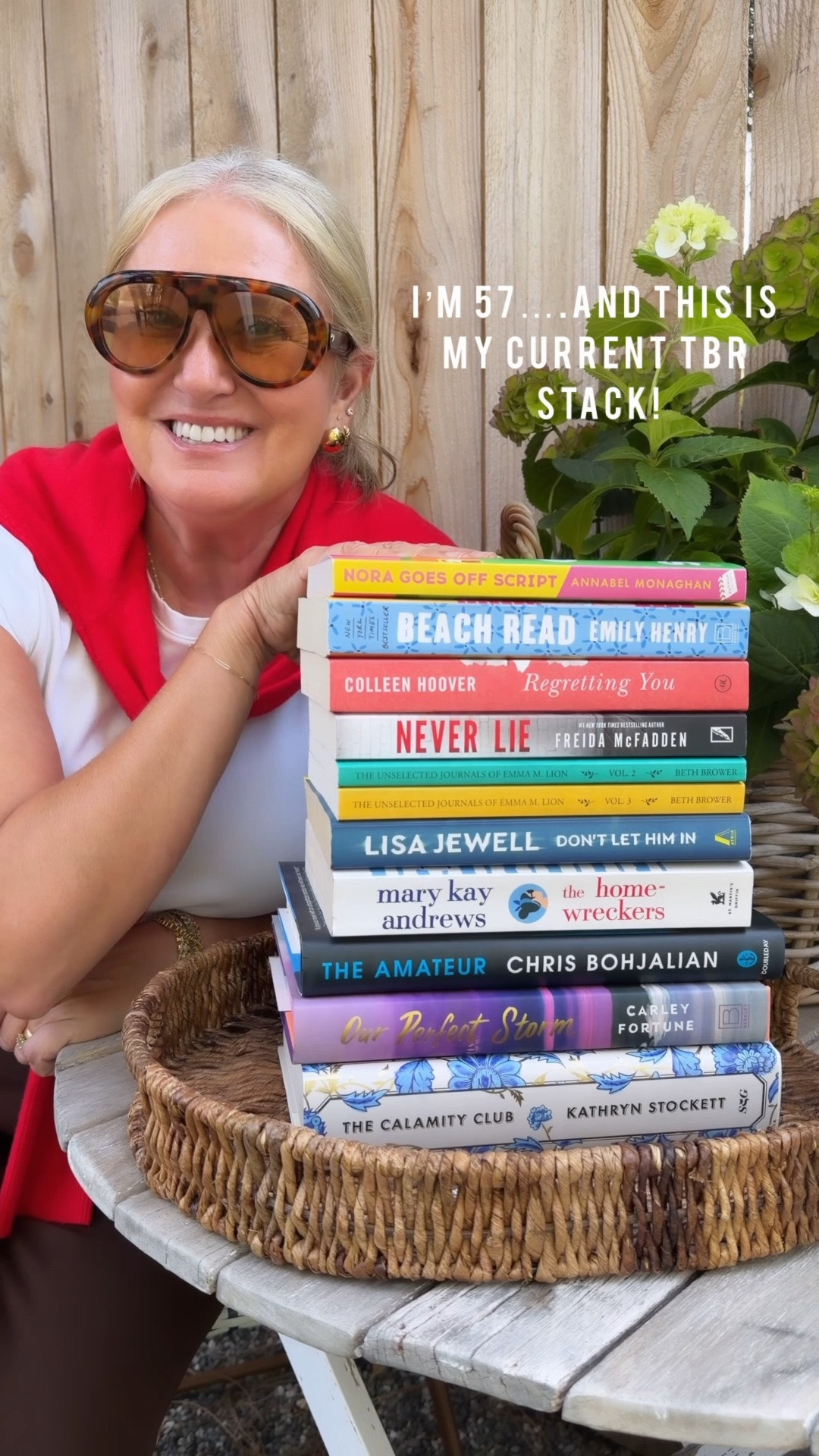 This is my current TBR stack!  Come back the end of August to hear what I’ve read this month!

#bookish #booktok

#LTKdayinmylife #LTKOver40 #LTKstorytime