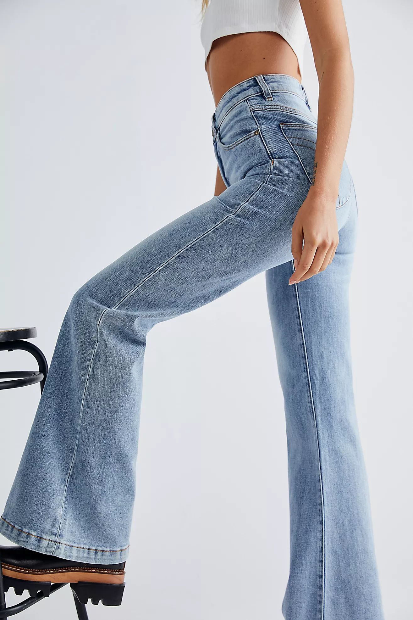 Rolla's East Coast Flare Jeans | Free People (Global - UK&FR Excluded)