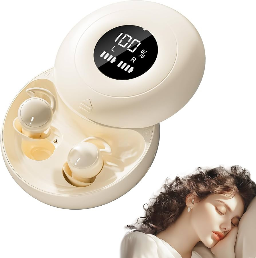 Sleep Earbuds Bluetooth, Silicone Sleep Earbuds for Side Sleepers | Amazon (US)