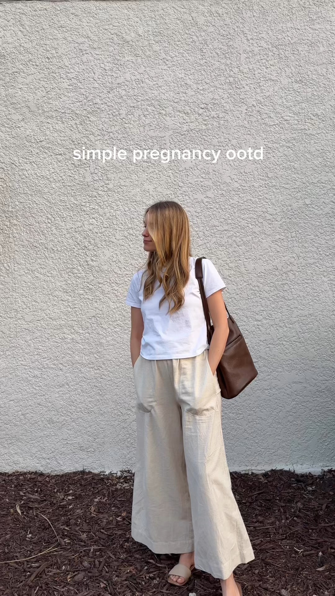 Natural fibers pregnancy ootd 

#LTKBaby #LTKBump