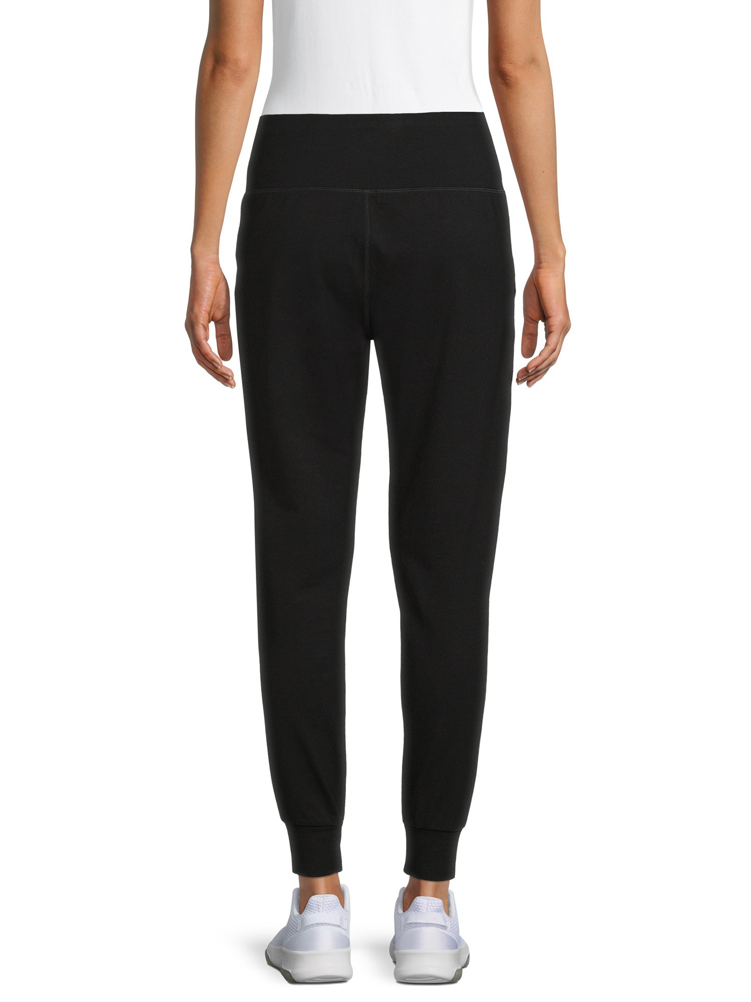 Athletic Works Women’s Stretch Cotton Blend Jogger Pants with Pockets | Walmart (US)