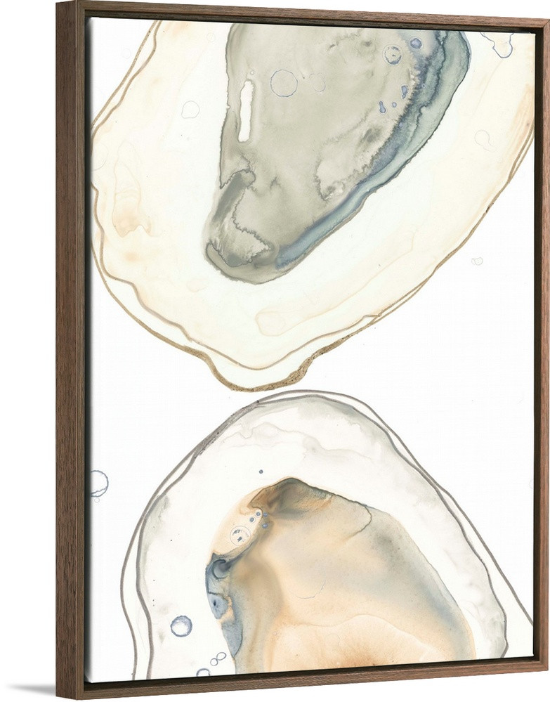 Ocean Oysters II Wall Art | Great Big Canvas - Dynamic
