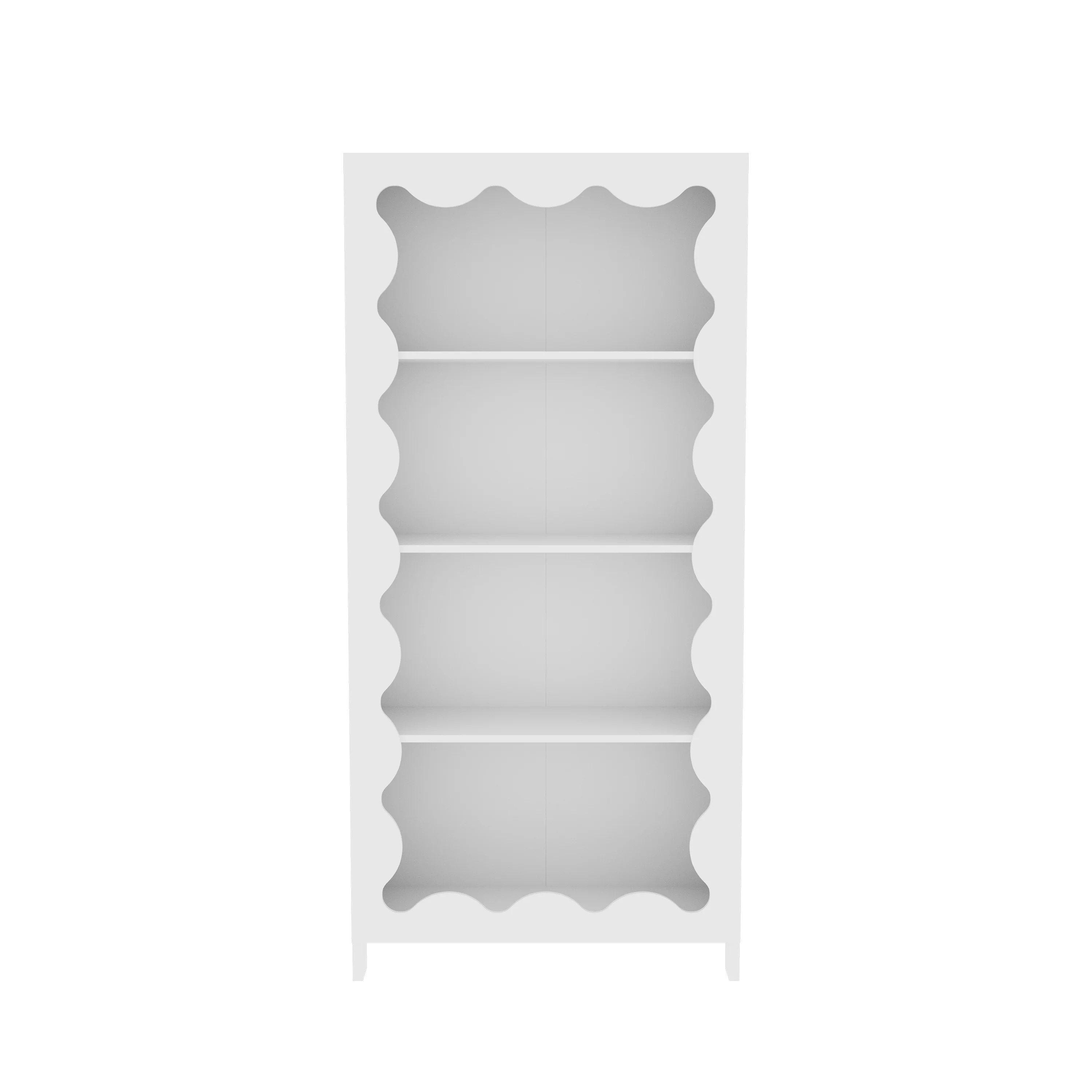 House of Happy Wiggle Bookshelf, White | Walmart (US)