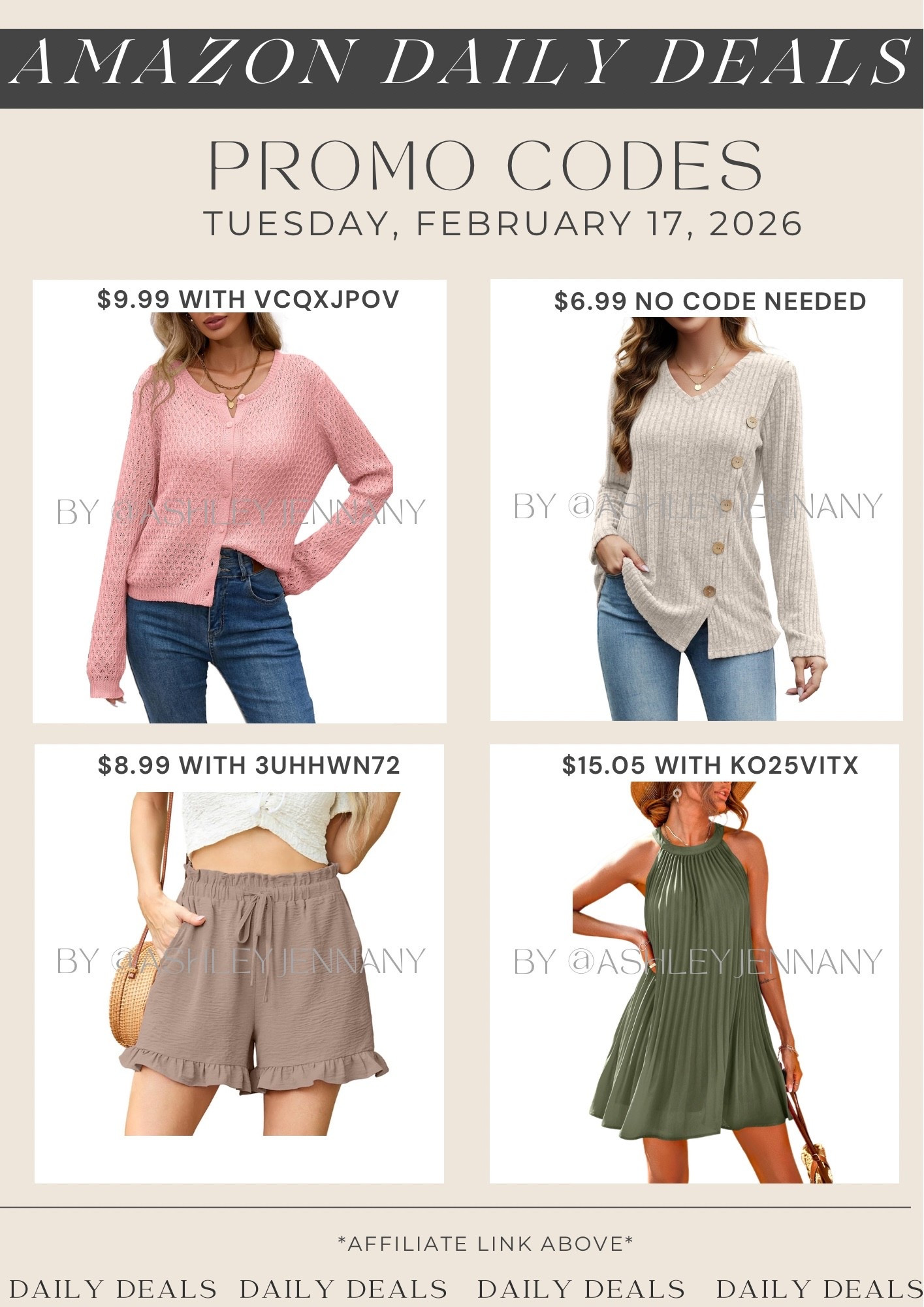 Amazon deals today 

#LTKSaleAlert #LTKMidsize