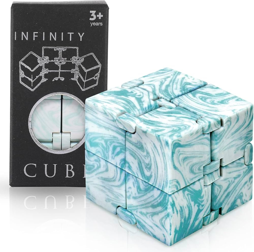 SMALL FISH Infinity Cube Sensory Fidget Toy, Sensory Tool EDC Fidgeting Game for Kids and Adults,... | Amazon (US)