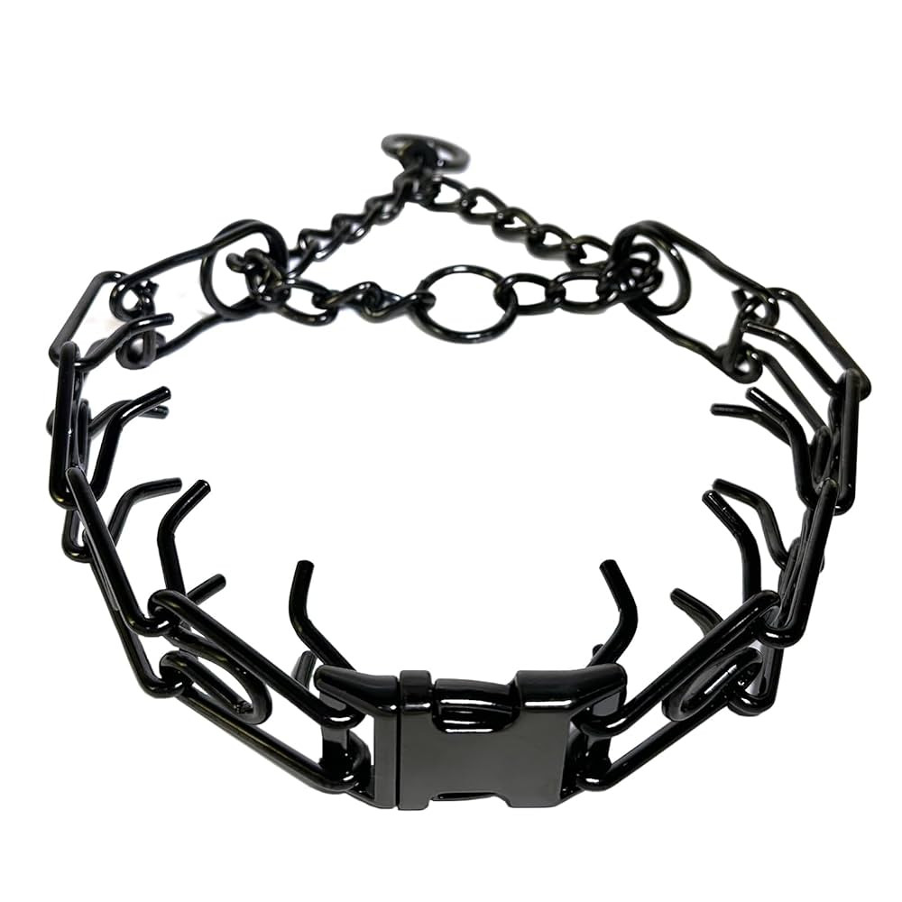 Prong Training Collar for Dogs, Adjustable Dog Pinch Collar with Quick Release Buckle, No Pull Co... | Amazon (US)