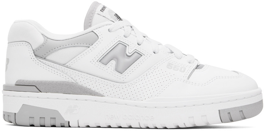 New Balance White 550 Sneakers | SSENSE