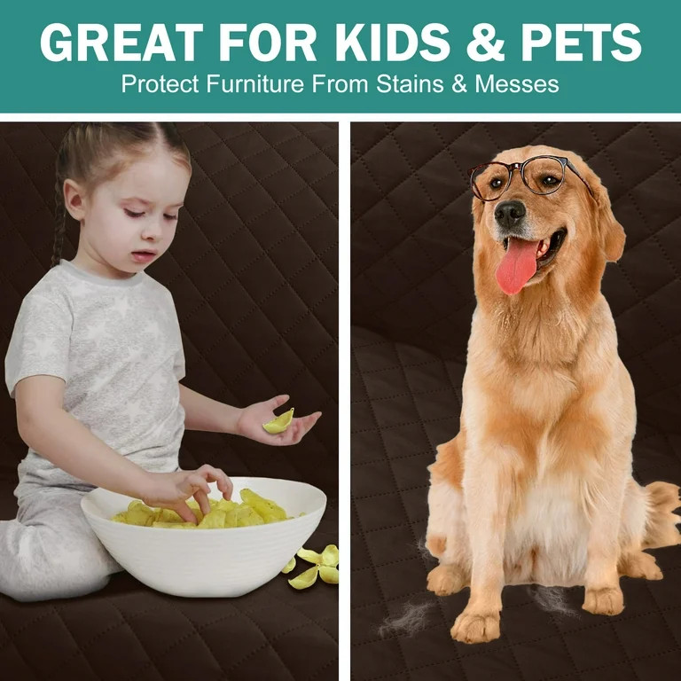 Sanmadrola Reversible Sofa Cover Machine Washable Couch Cover Water Resistant Slipcover Non Slip ... | Walmart (US)